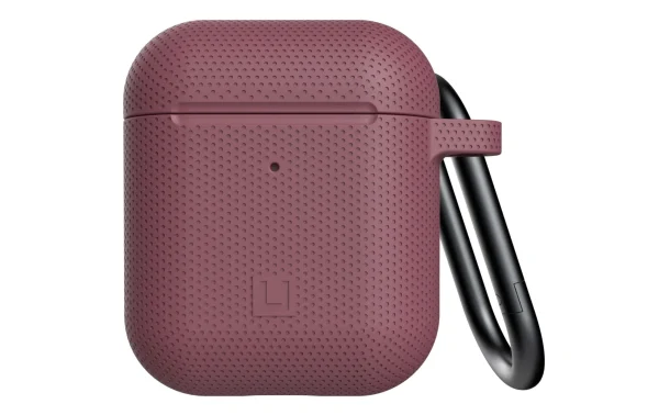 Vente flash 😀 UAG Mallette De Transport Dot Silicone AirPods Dusty Rose – Accessoires écouteurs ⌛ 1