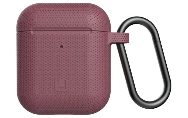 Vente flash 😀 UAG Mallette De Transport Dot Silicone AirPods Dusty Rose – Accessoires écouteurs ⌛ 3