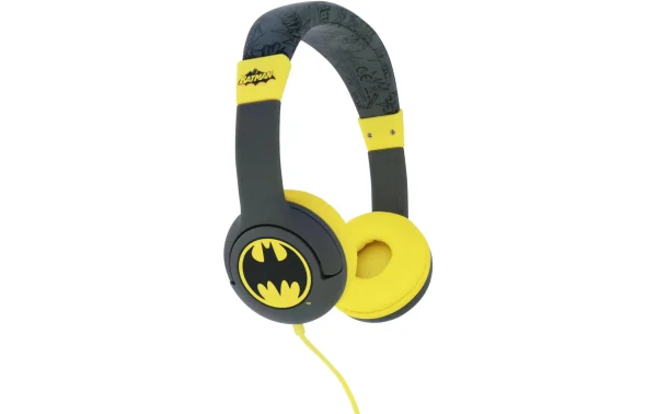 Meilleur prix 😍 OTL Casques Extra-auriculaires Batman Caped Crusader Kids Gris – On-Ear ⋅ Over-Ear Bluetooth Ou Fil 😀 1