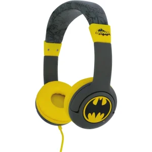 Meilleur prix 😍 OTL Casques Extra-auriculaires Batman Caped Crusader Kids Gris – On-Ear ⋅ Over-Ear Bluetooth Ou Fil 😀 7