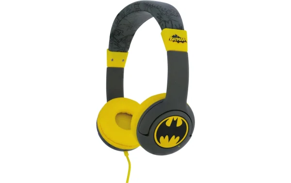 Meilleur prix 😍 OTL Casques Extra-auriculaires Batman Caped Crusader Kids Gris – On-Ear ⋅ Over-Ear Bluetooth Ou Fil 😀 3