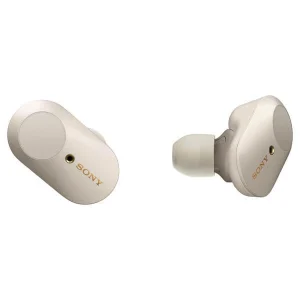 Promo 🎉 Sony WF-1000XM3 Silver – In-Ear, Bluetooth, Noise Cancelling – Écouteurs Intra-auriculaires 🔔 7
