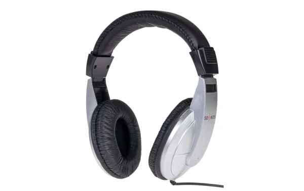 Tout neuf ⭐ Sovanos Casques Supra-auriculaires SVH100-SI Argent – On-Ear ⋅ Over-Ear Bluetooth Ou Fil ✔️ 3